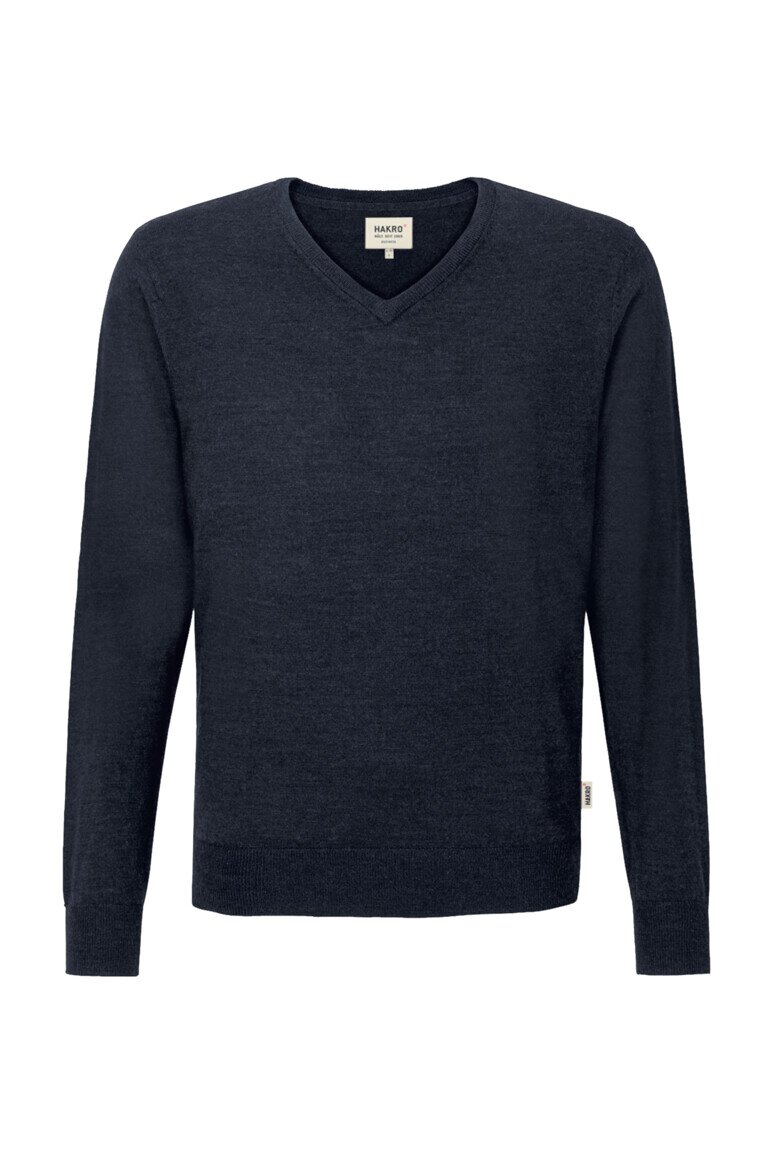 HAKRO V-Pullover Merino-Wool NO. 144