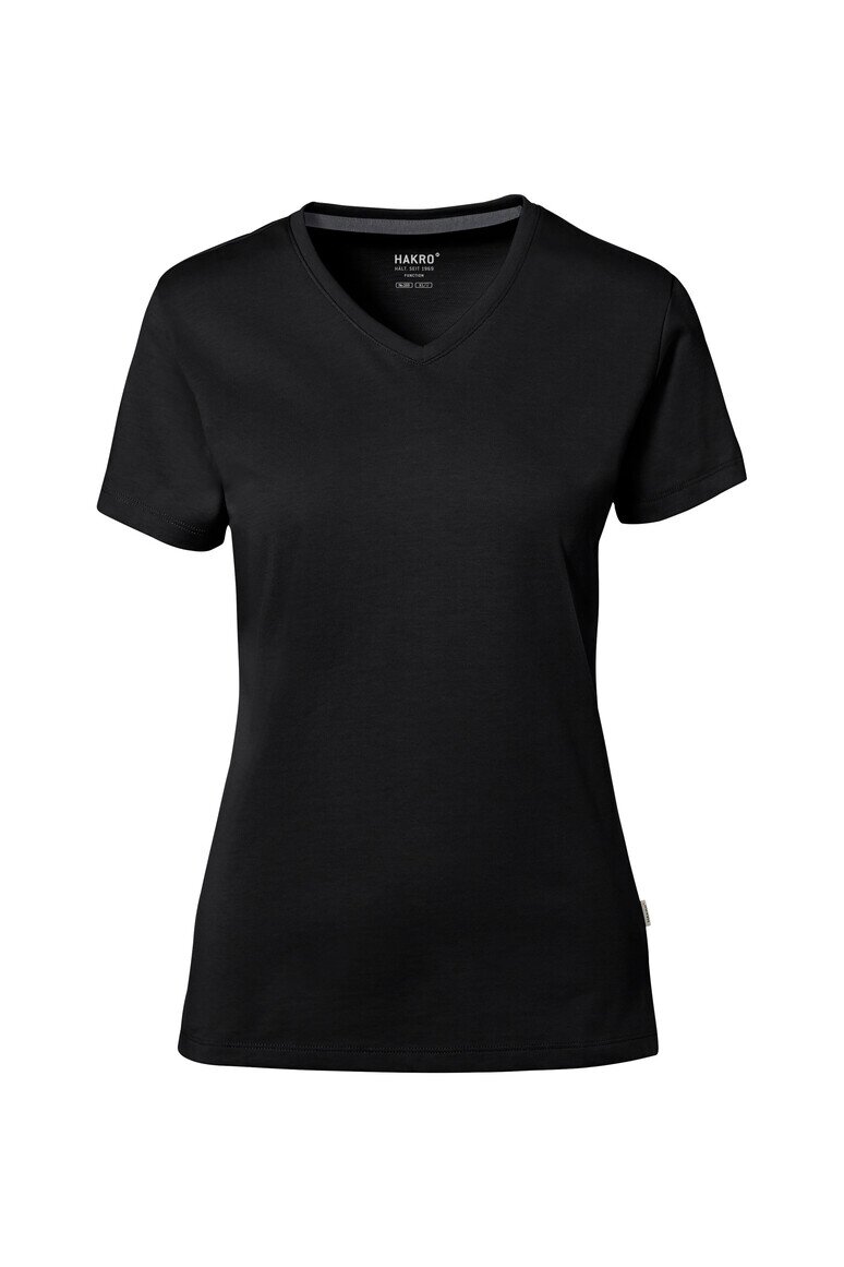HAKRO Cotton Tec Damen V-Shirt NO. 169