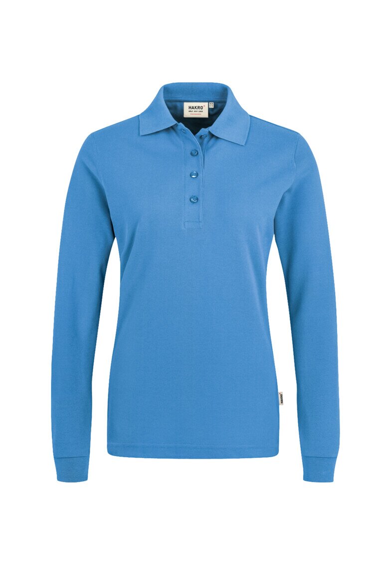 HAKRO Damen Longsleeve-Poloshirt Mikralinar® NO. 215