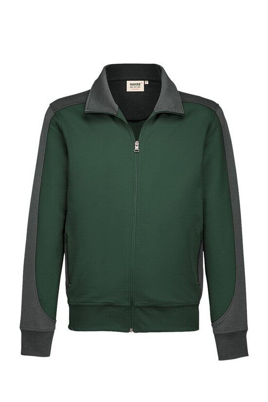 HAKRO Sweatjacke Contrast Mikralinar® NO. 477