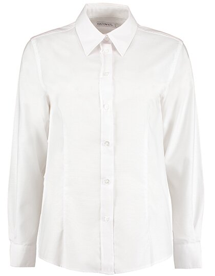 Women`s Tailored Fit Workwear Oxford Shirt Long Sleeve