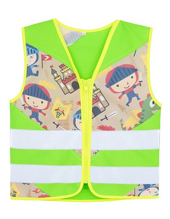 KX124K Korntex Children´s Safety Vest Action Fantasy CO² Neutral