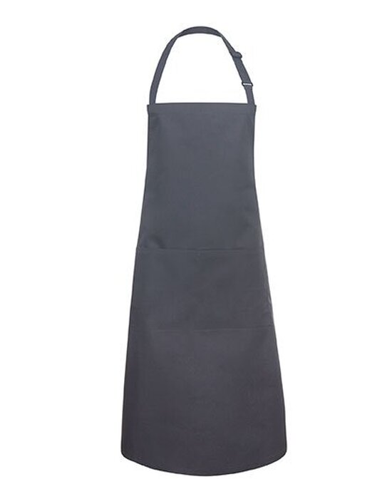 KY133 Karlowsky Übergrößen Latzschürze Basic mit Schnalle und Tasche