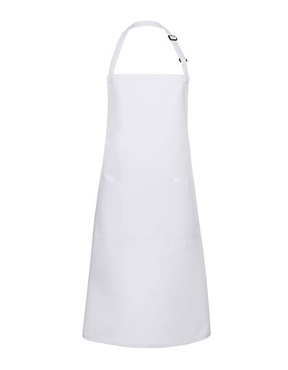 KY133 Karlowsky Übergrößen Latzschürze Basic mit Schnalle und Tasche