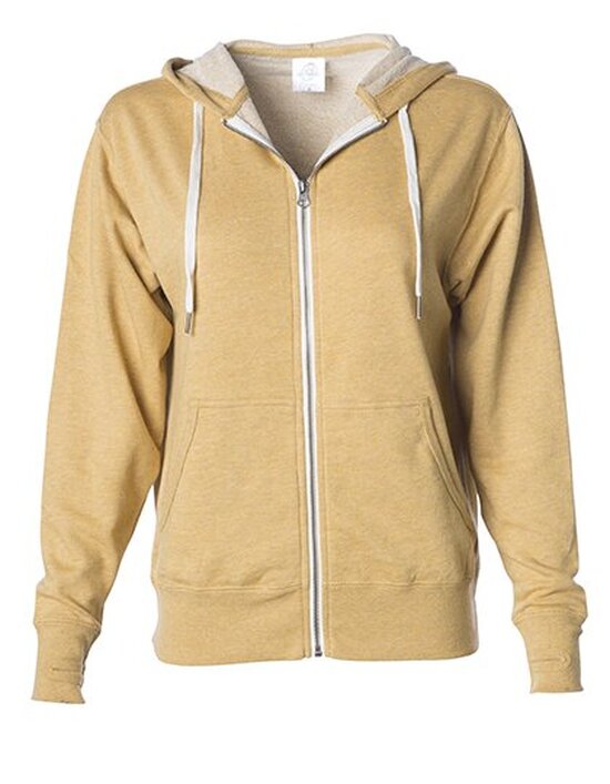 Unisex Midweight French Terry Zip Hood