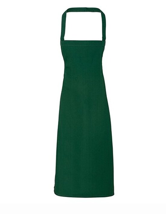 100% Organic Cotton Bib Apron (No Pocket)