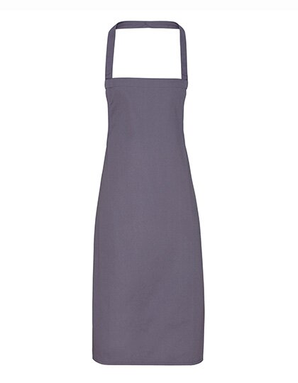 100% Organic Cotton Bib Apron (No Pocket)