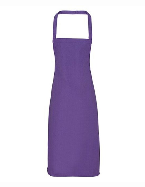 100% Organic Cotton Bib Apron (No Pocket)