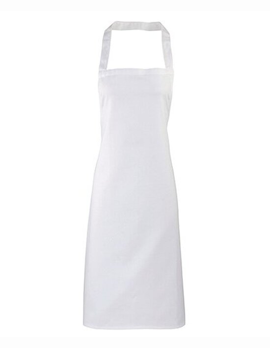 100% Organic Cotton Bib Apron (No Pocket)