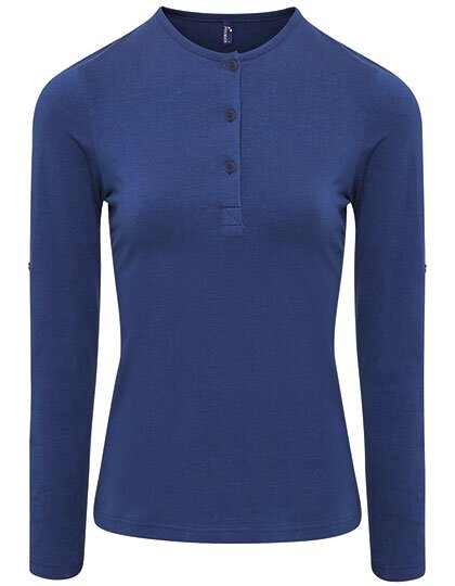 Womens Long-John Roll Sleeve Tee