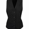 Ladies` Lined Polyester Waistcoat