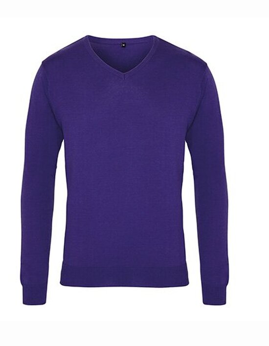 Men`s V-Neck Knitted Sweater