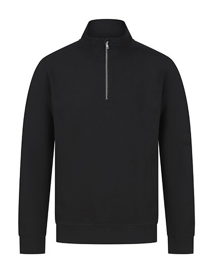 W842 Henbury Unisex Sustainable 1/4 Zip Sweatshirt