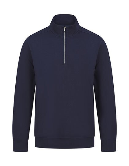 W842 Henbury Unisex Sustainable 1/4 Zip Sweatshirt