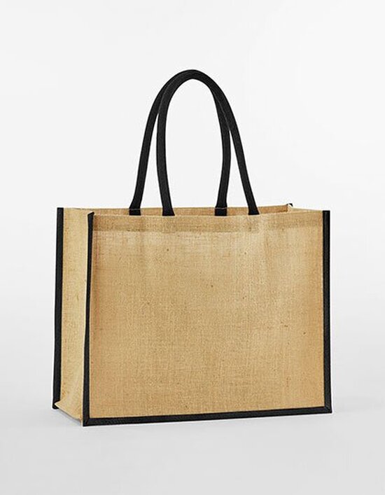WM470 Westford Mill Natural Starched Jute Classic Shopper