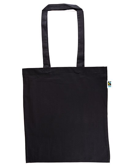 Baumwolltasche, Fairtrade-Baumwolle, lange Henkel