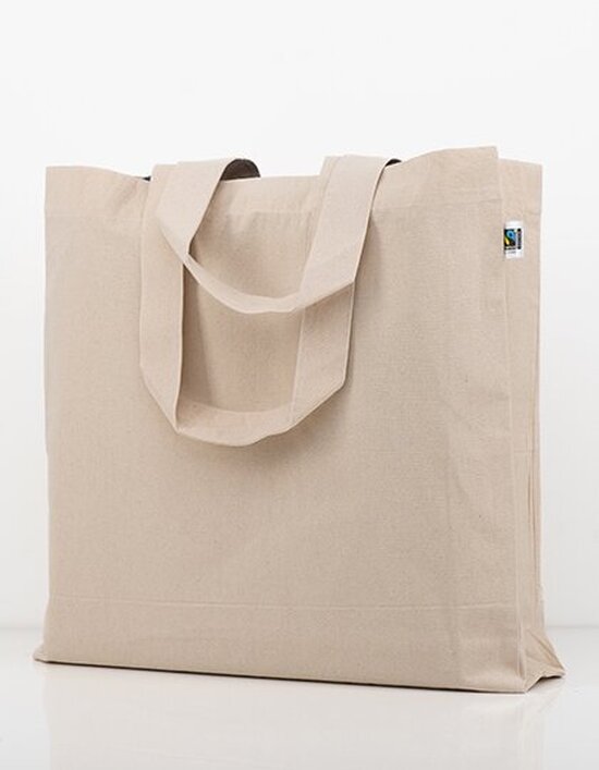 XT630 Baumwolltasche, Fairtrade-Baumwolle, Oversized